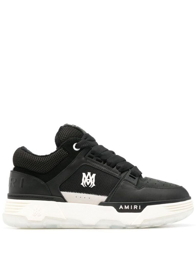 Black Ma-1 Panelled Sneakers