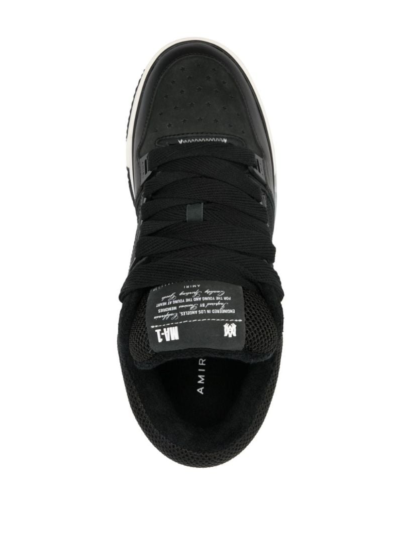 Black Ma-1 Panelled Sneakers
