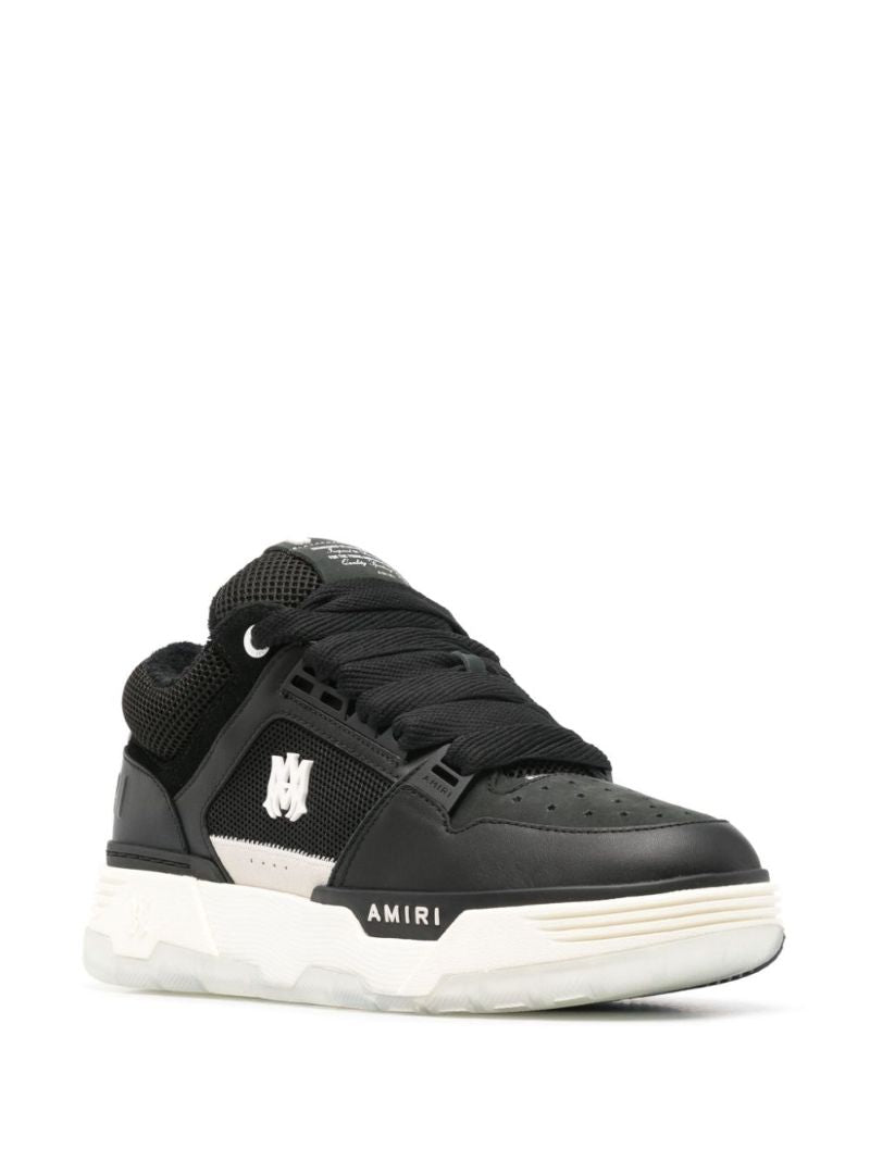 Black Ma-1 Panelled Sneakers