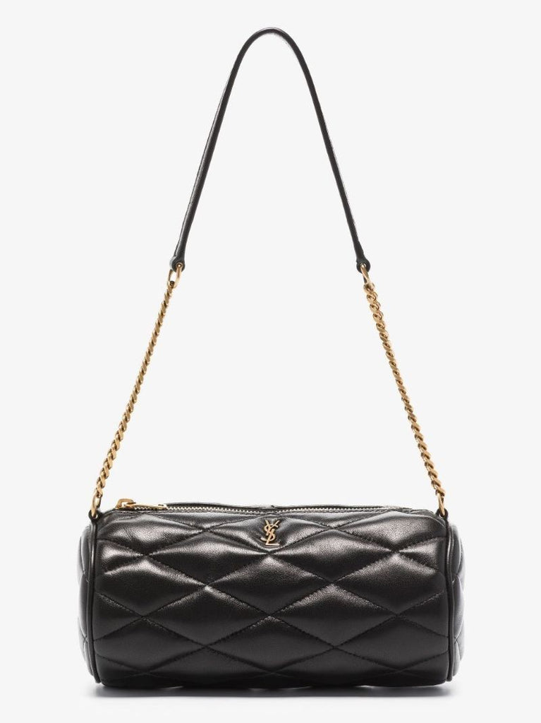 Black Sade Leather Shoulder Bag