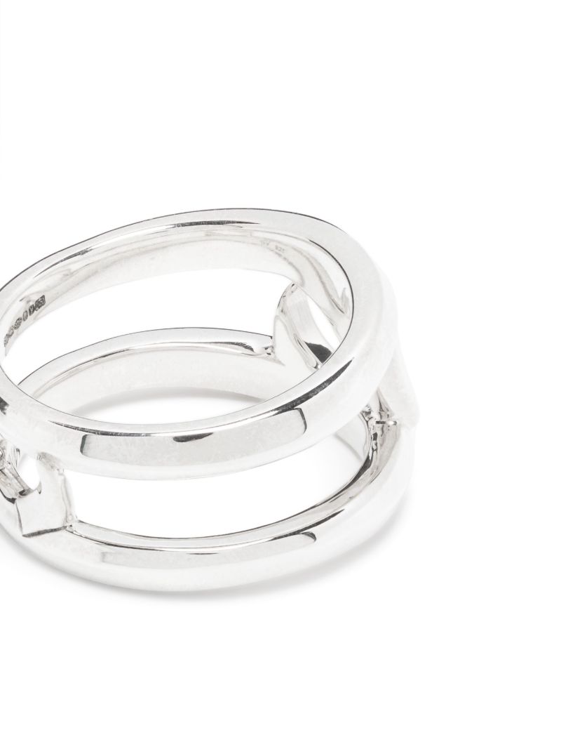 Sterling Silver Double Thorn Ring