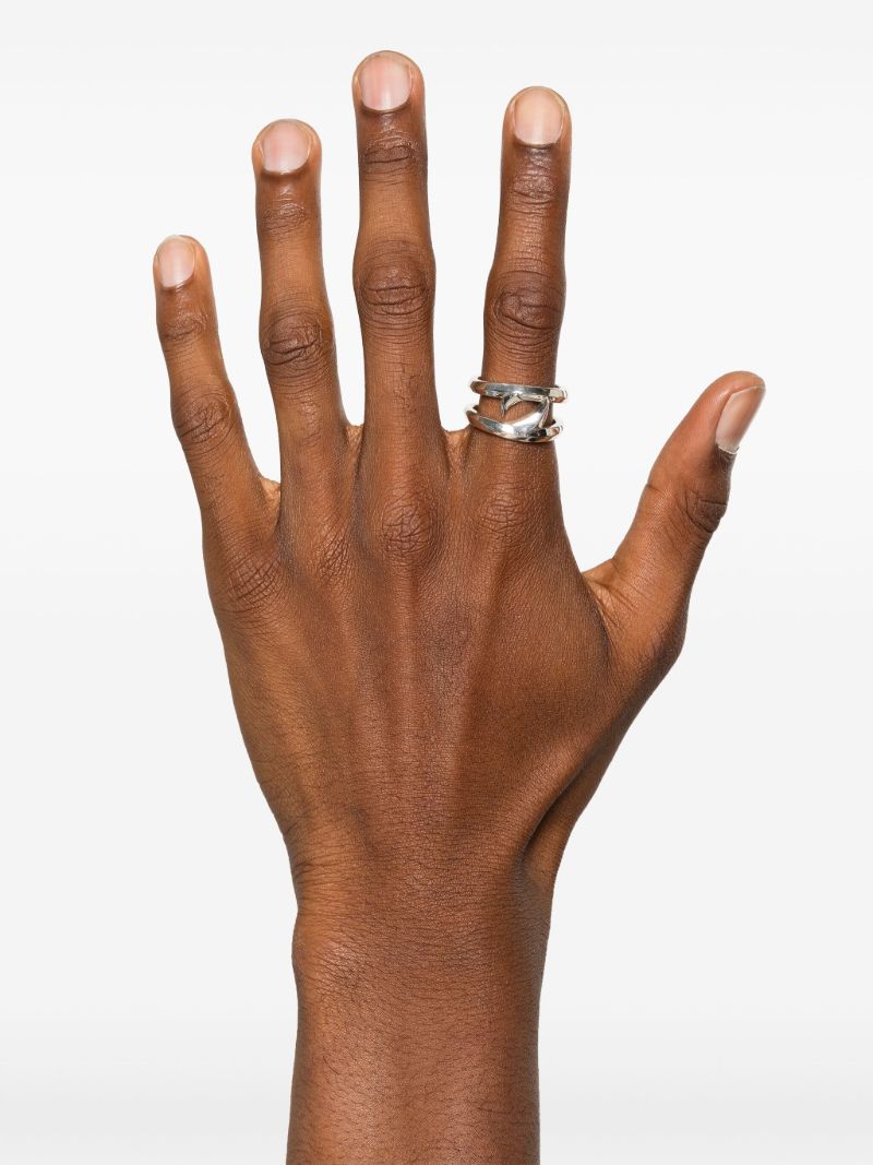 Sterling Silver Double Thorn Ring