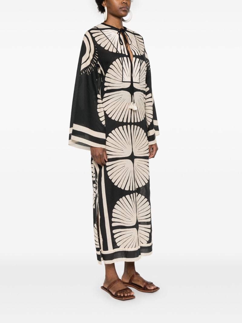 Black Natural Wisdom Cotton Dress