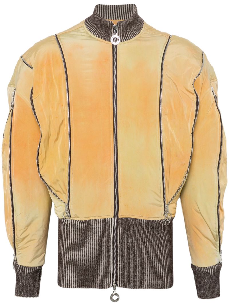 Zipped Bomber Jacket