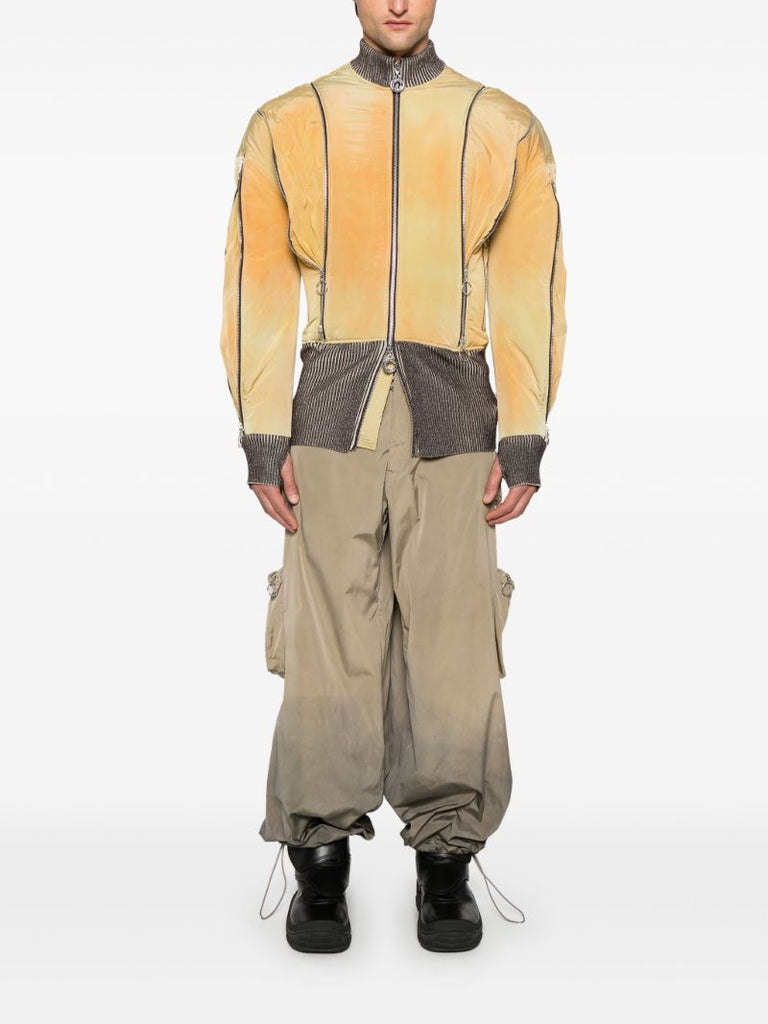 Zipped Bomber Jacket
