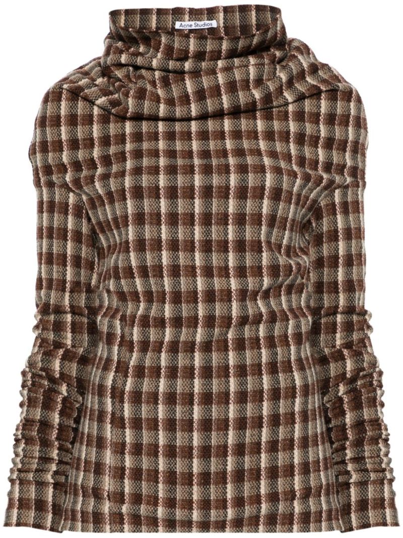High-neck Blouse