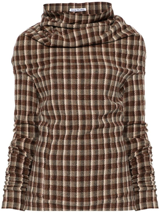 High-neck Blouse