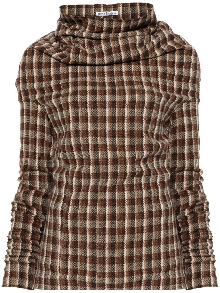 High-neck Blouse