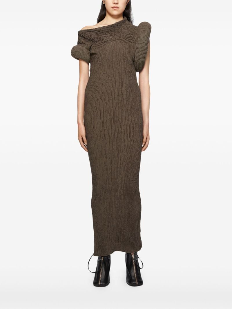 Asymmetric Knit Dress