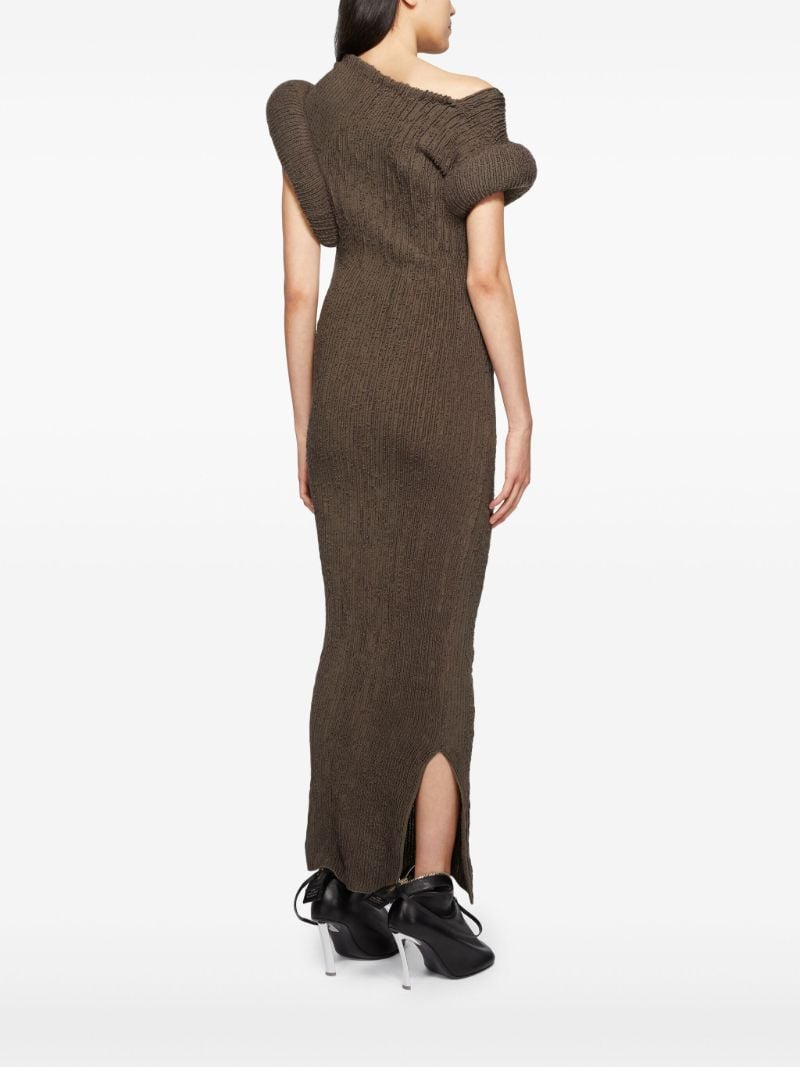 Asymmetric Knit Dress