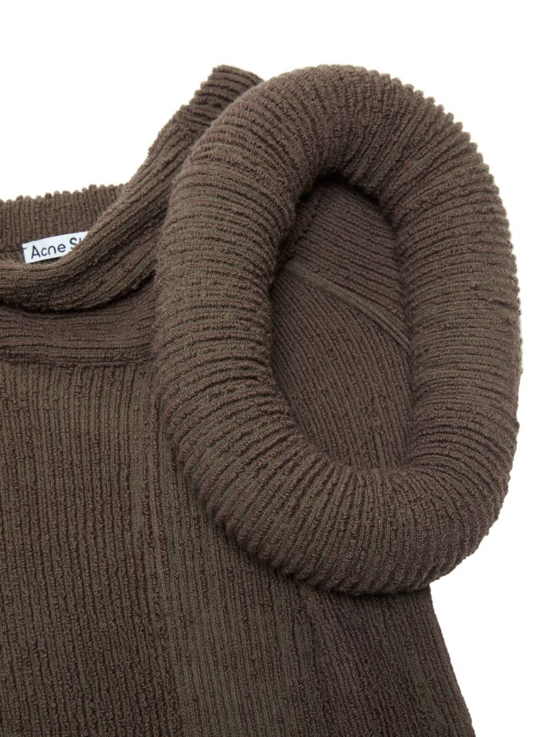 Asymmetric Knit Dress