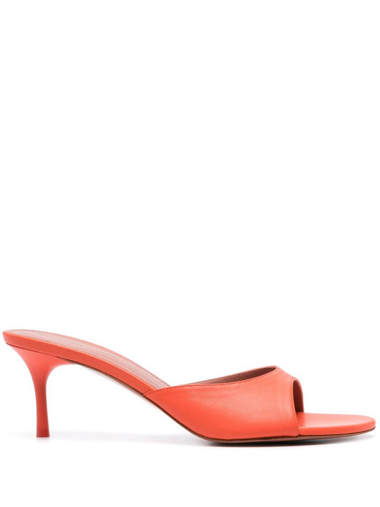Orange Jeanne 60mm Mules