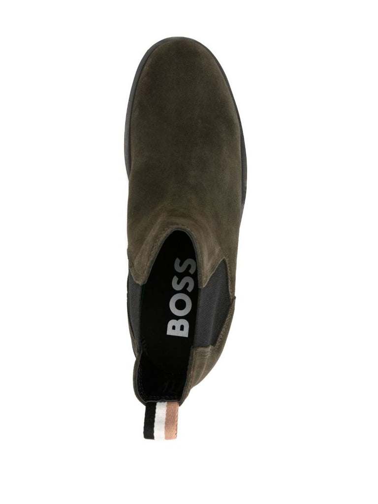 Brown Classic Suede Chelsea Boots