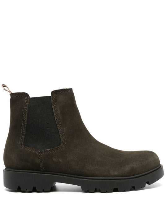 Brown Classic Suede Chelsea Boots