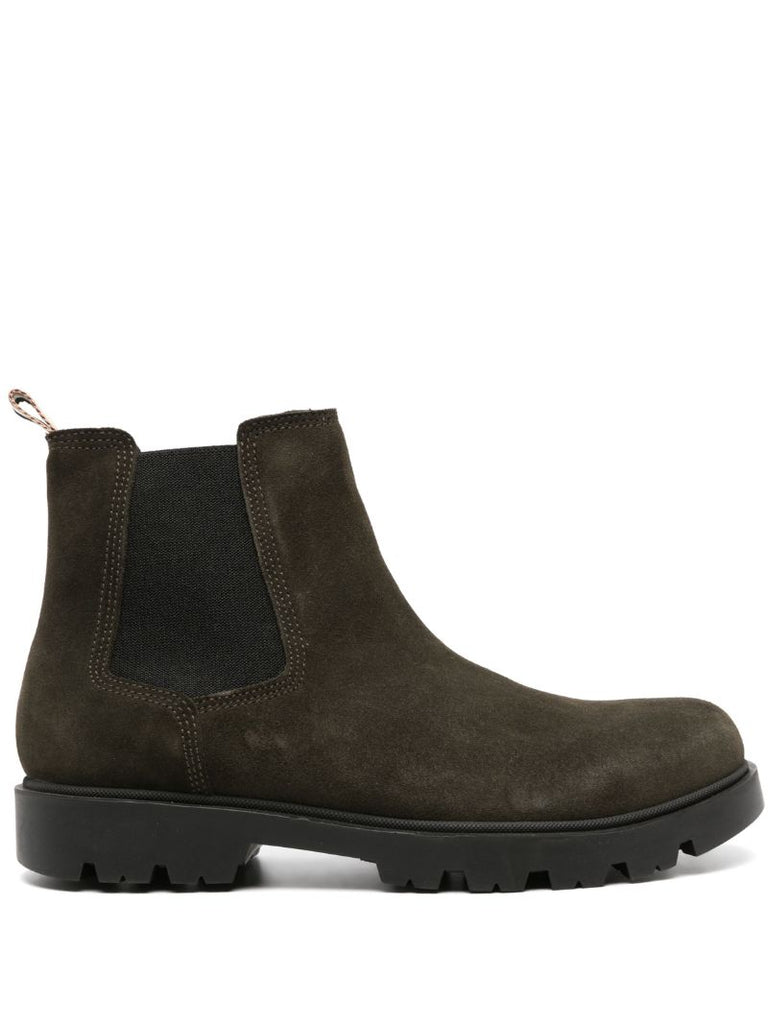 Brown Classic Suede Chelsea Boots