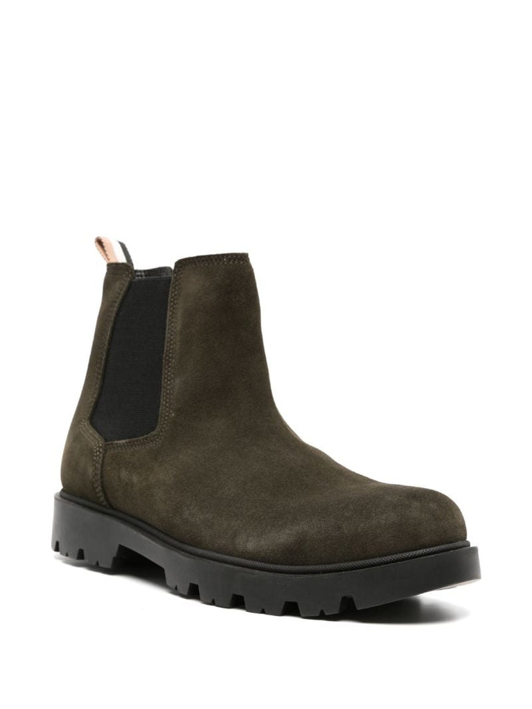 Brown Classic Suede Chelsea Boots