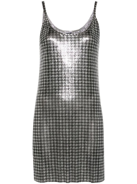 Silver Disc Chainmail Dress