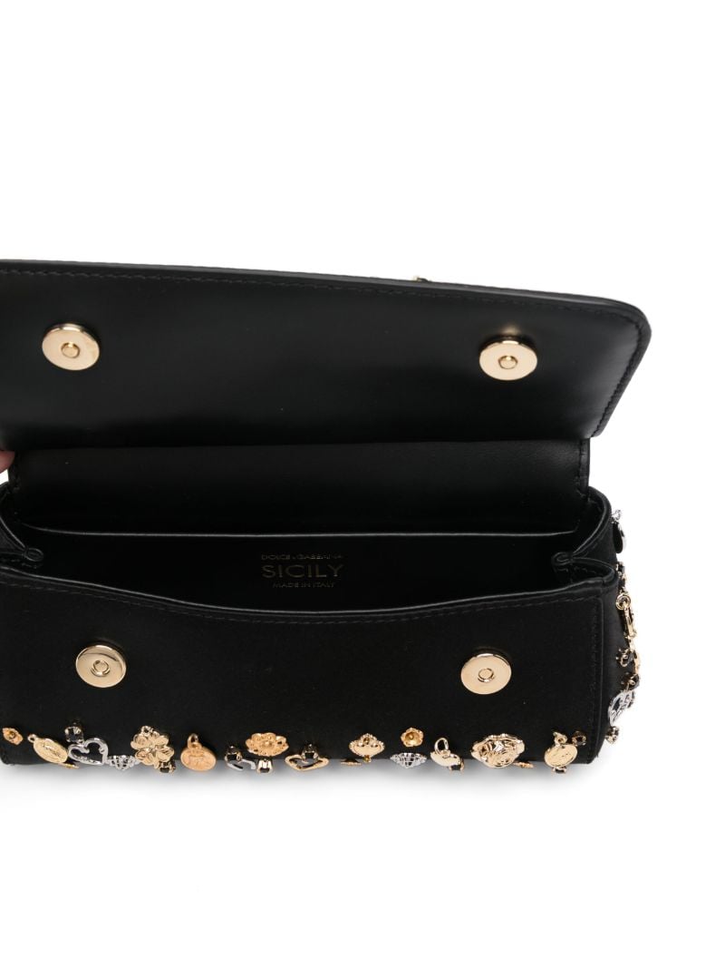 Black Sicily Tote Bag