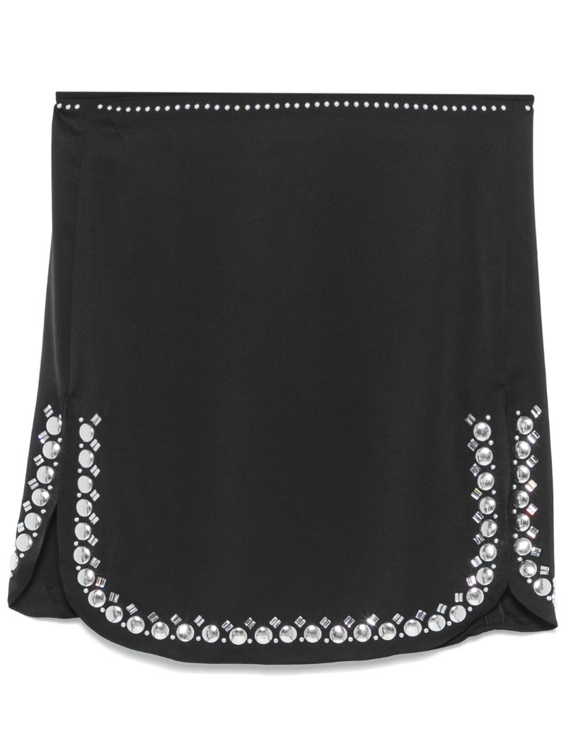 Studded Mini Skirt