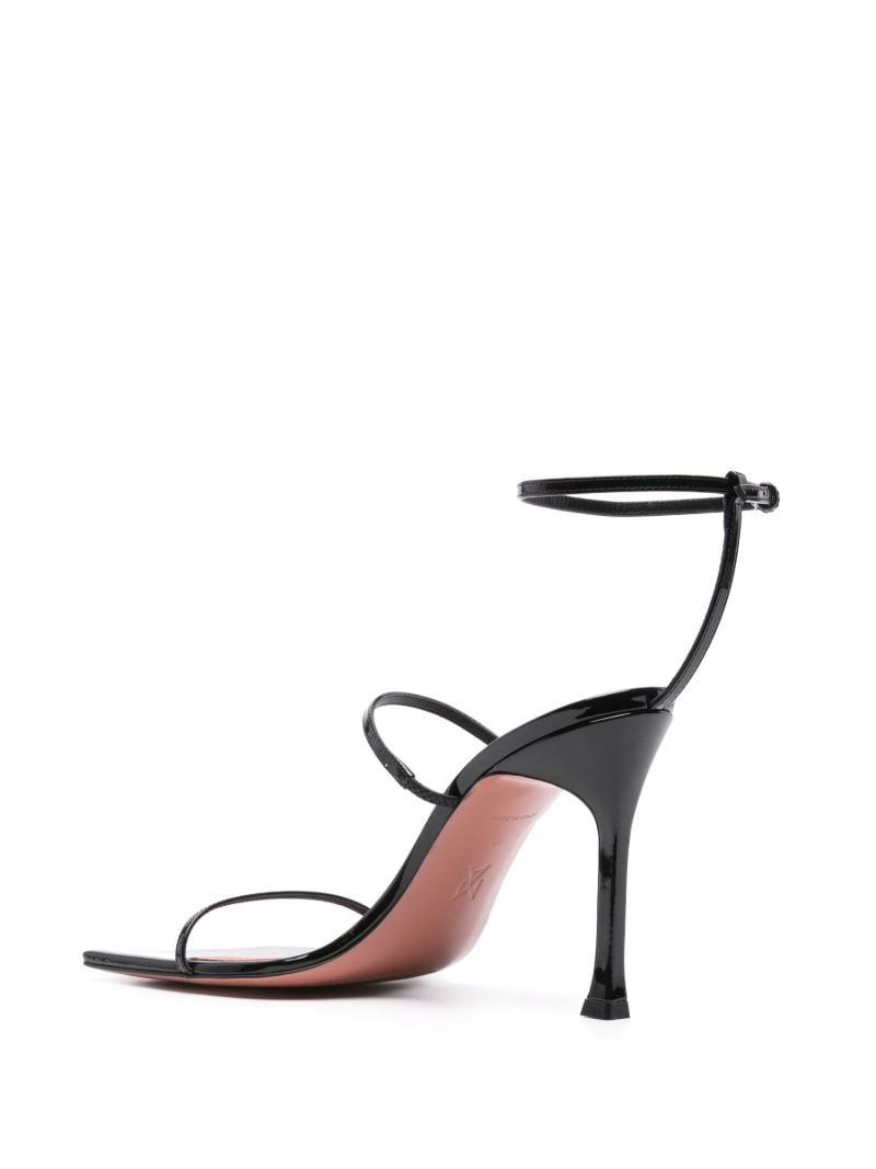 Black Maya 95mm Stiletto Sandals