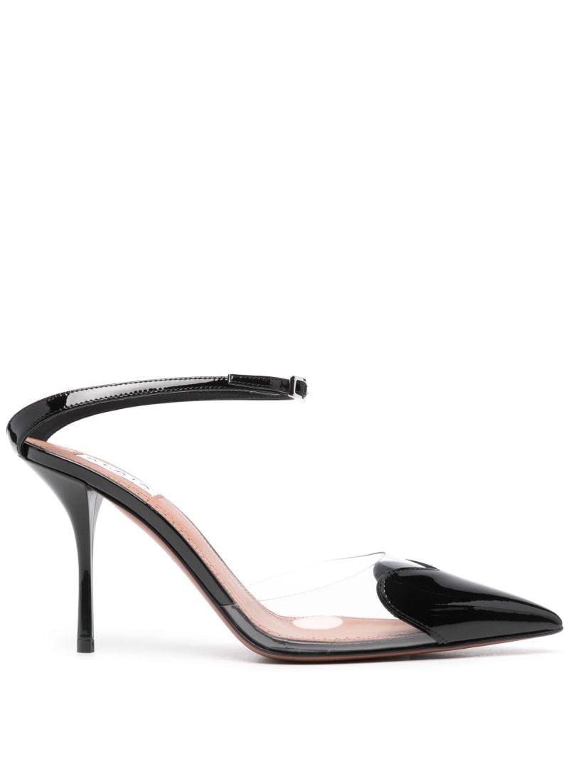 Black Le Coeur 90 Leather Pumps