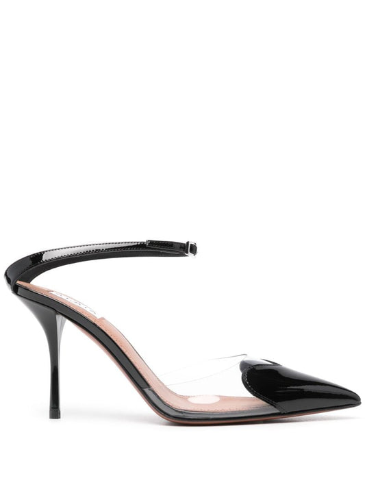 Black Le Coeur 90 Leather Pumps