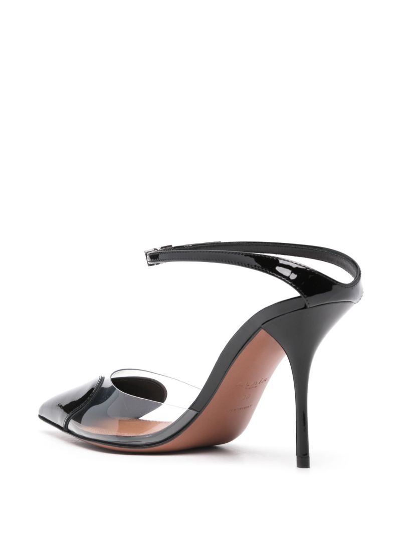 Black Le Coeur 90 Leather Pumps