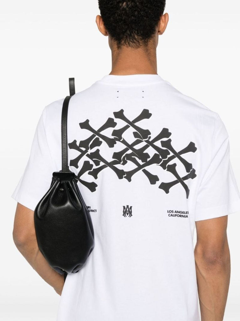 White Bones Stacked Cotton T-shirt