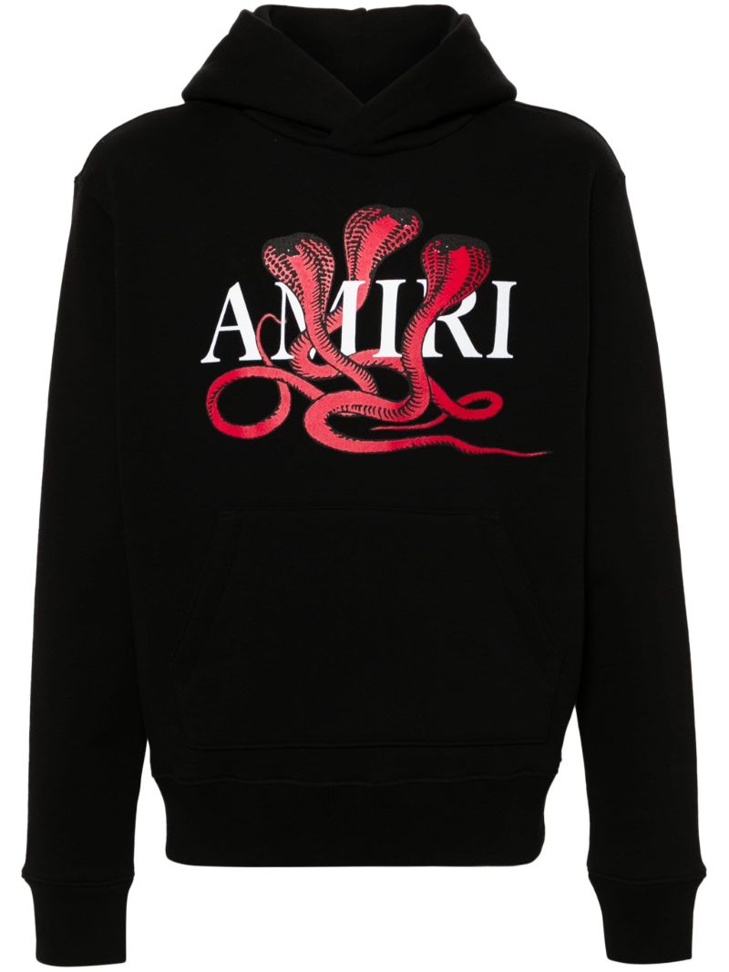 Black Glitter Poison Logo Hoodie
