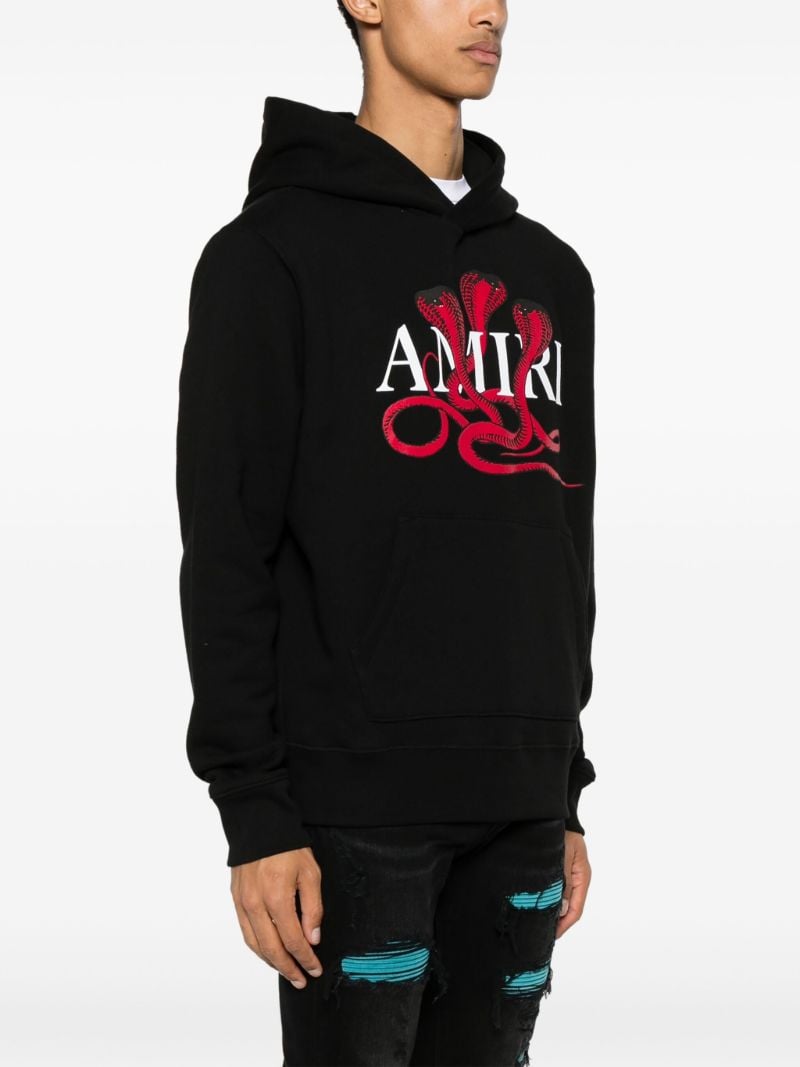Black Glitter Poison Logo Hoodie