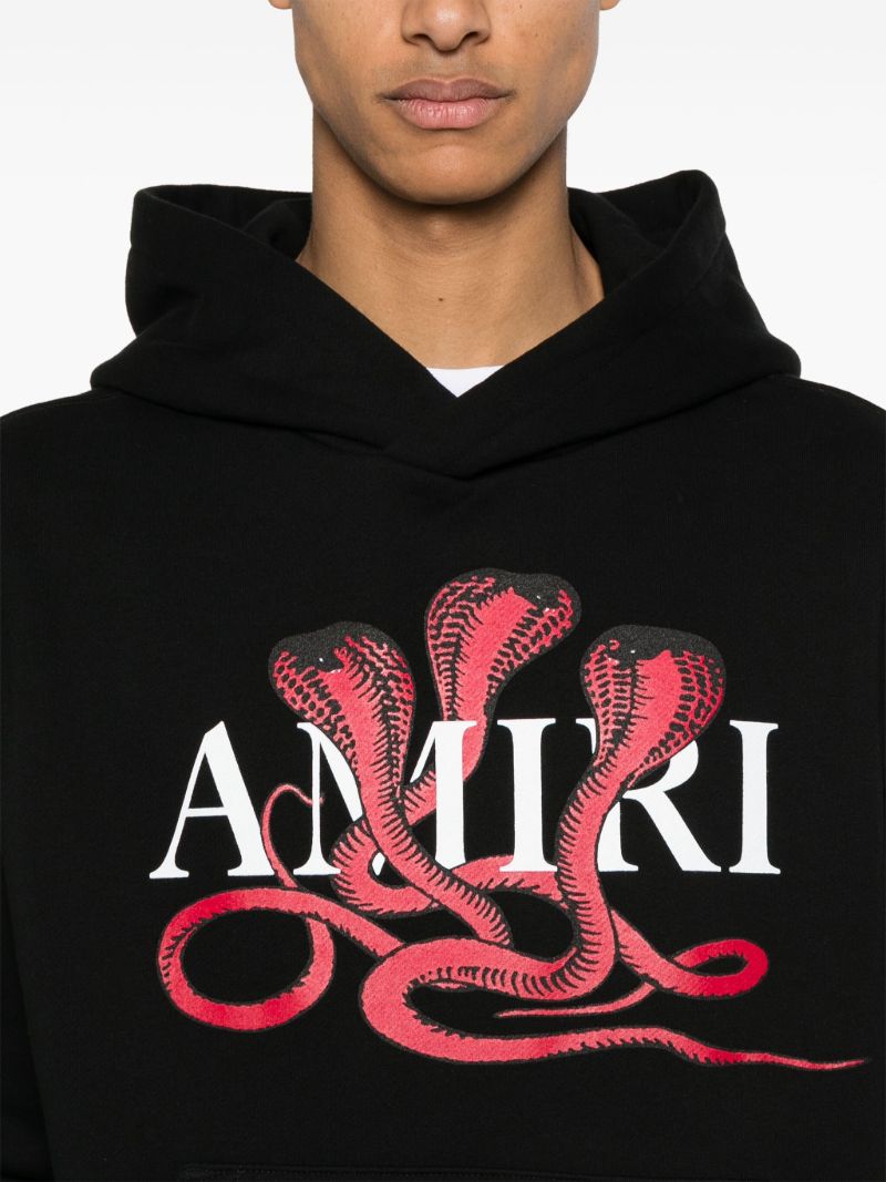 Black Glitter Poison Logo Hoodie