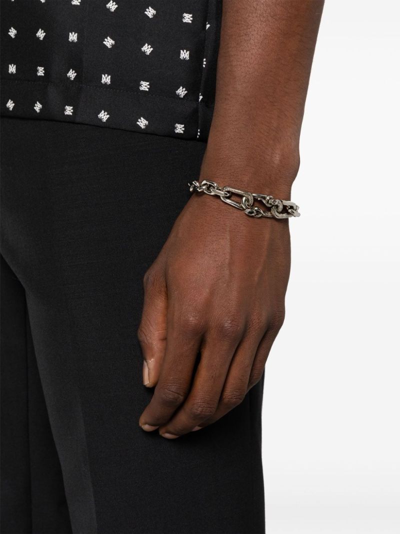 Snake & Skull Chain Bracelet