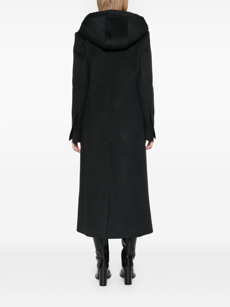 Hooded Midi Coat