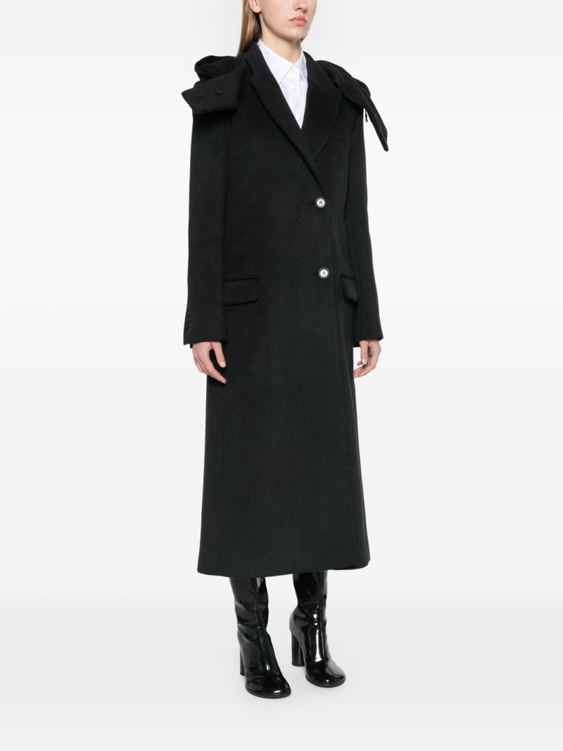 Hooded Midi Coat