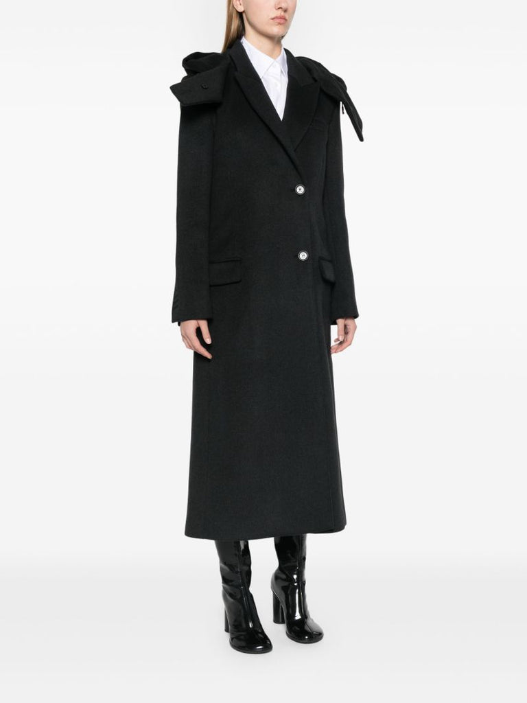 Hooded Midi Coat
