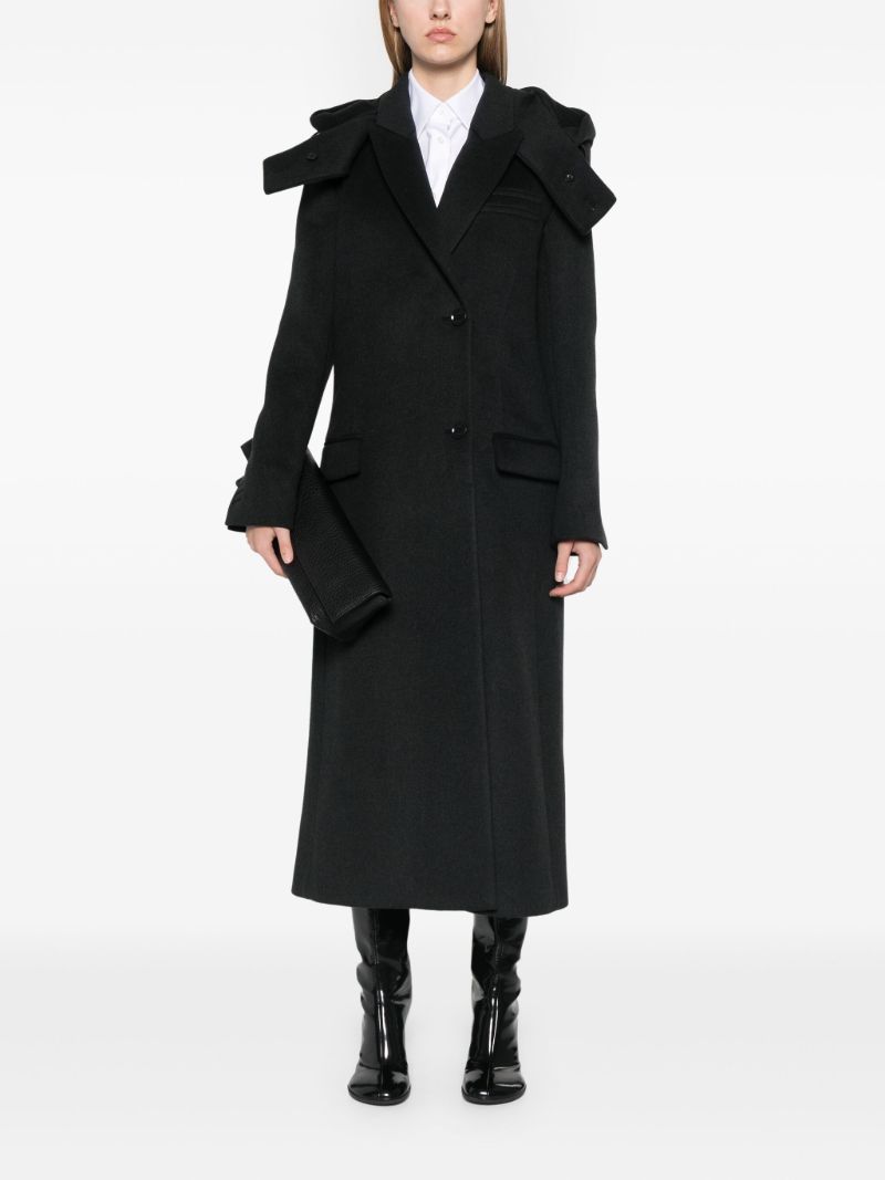 Hooded Midi Coat