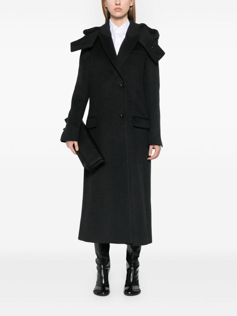Hooded Midi Coat