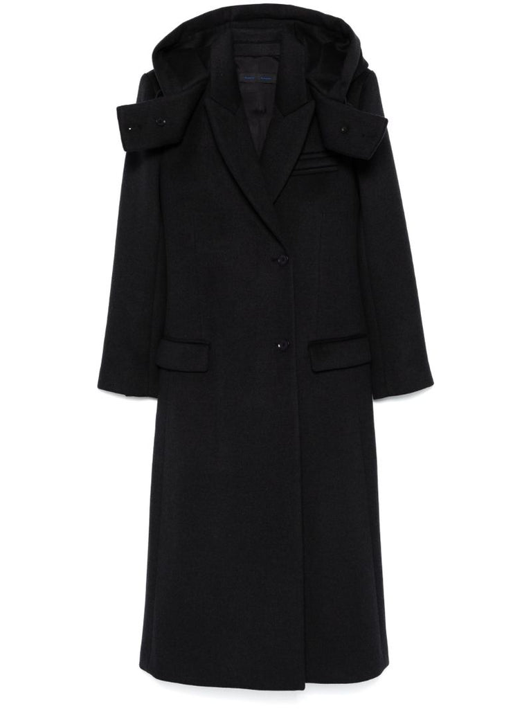 Hooded Midi Coat