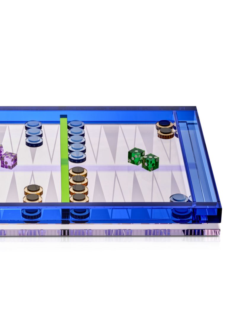 Crystal Backgammon Game