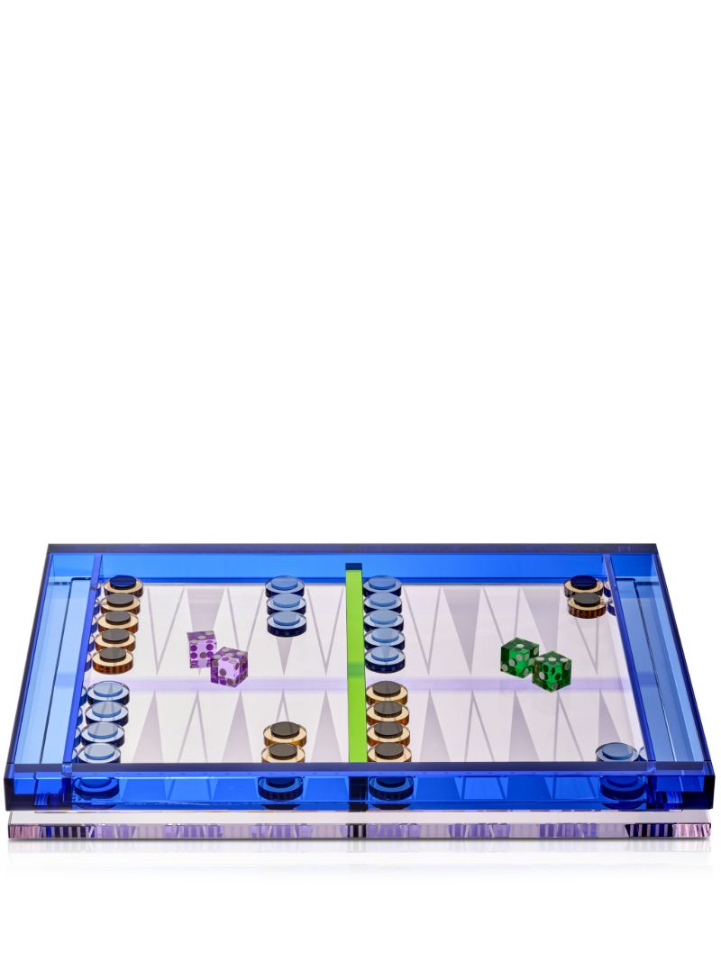 Crystal Backgammon Game