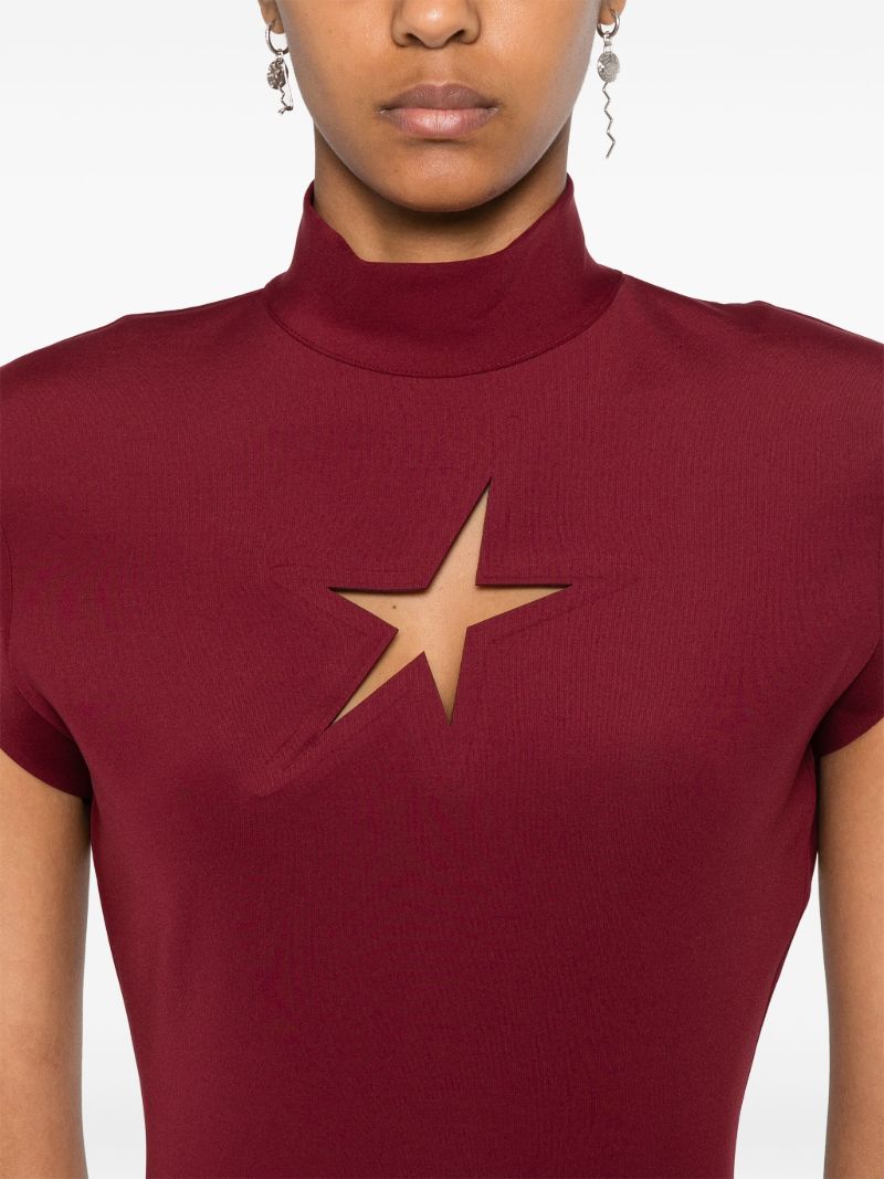 Cut-out Star Minidress