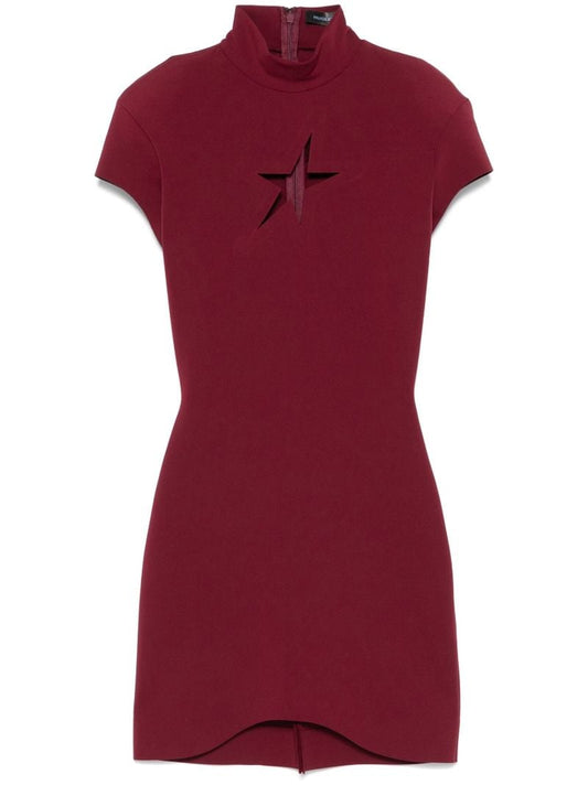 Cut-out Star Minidress