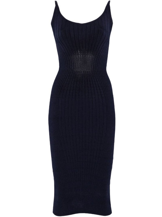 Sculpting Knit Midi Dress