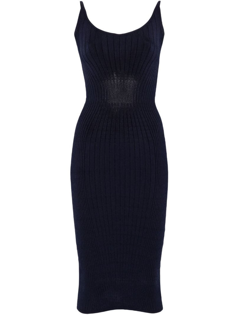 Sculpting Knit Midi Dress