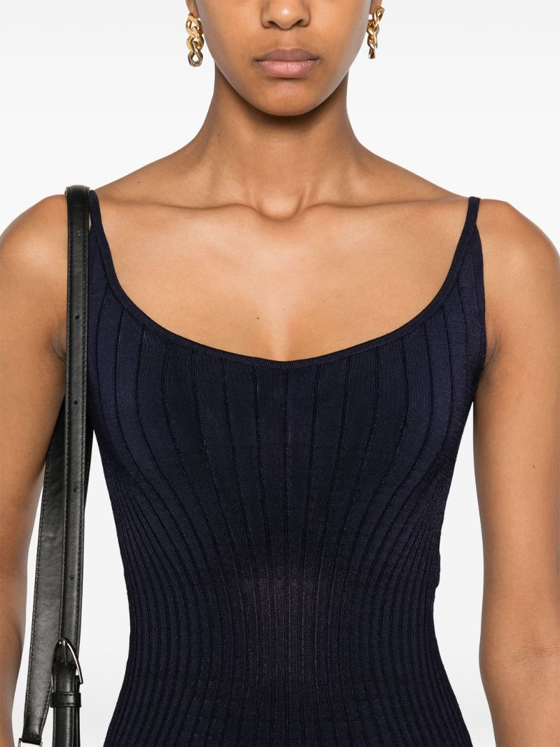 Sculpting Knit Midi Dress