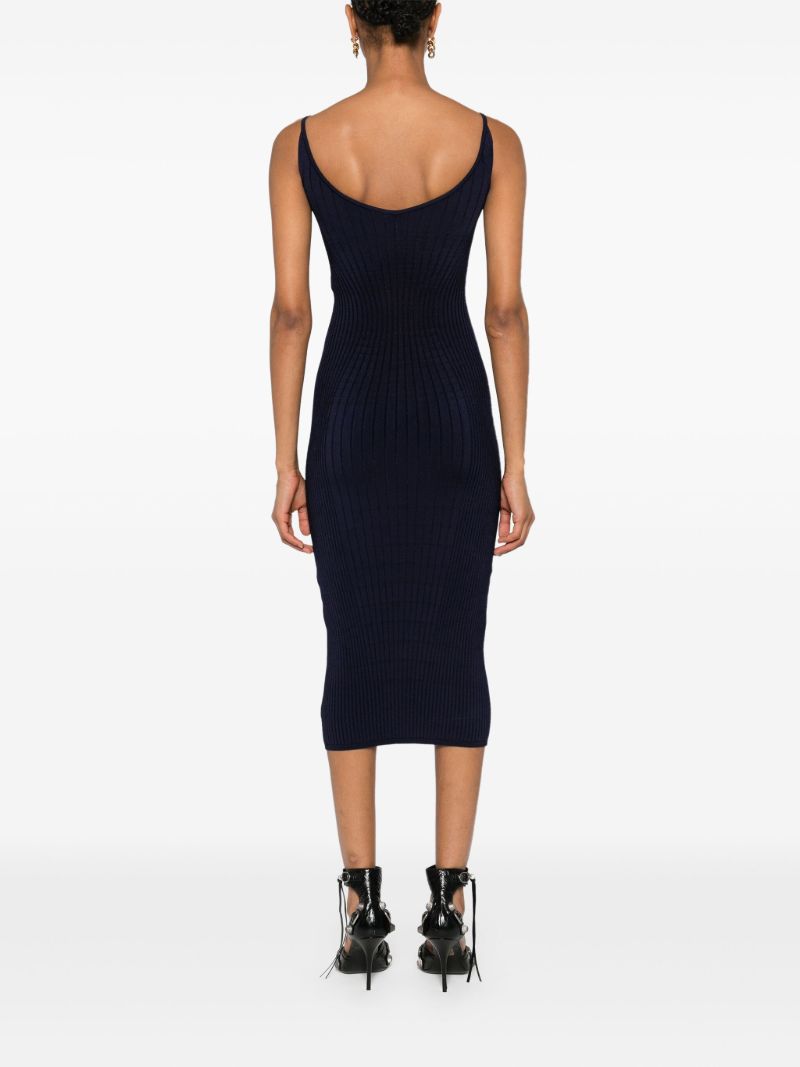 Sculpting Knit Midi Dress
