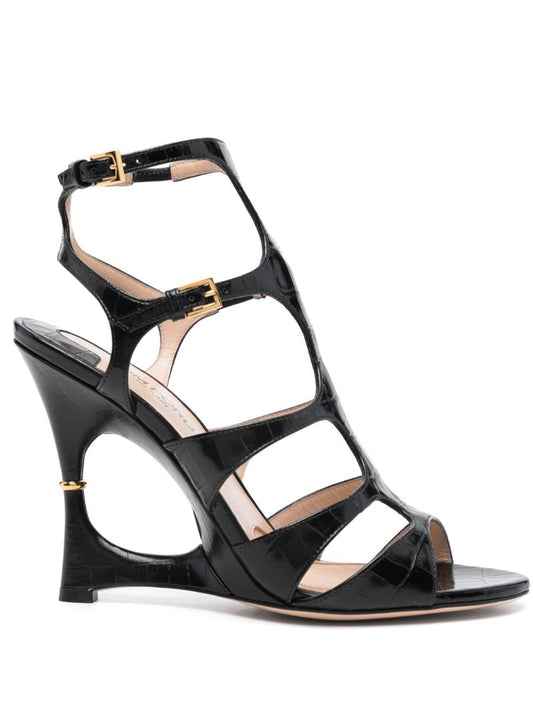 105mm Paradis Cage Sandals