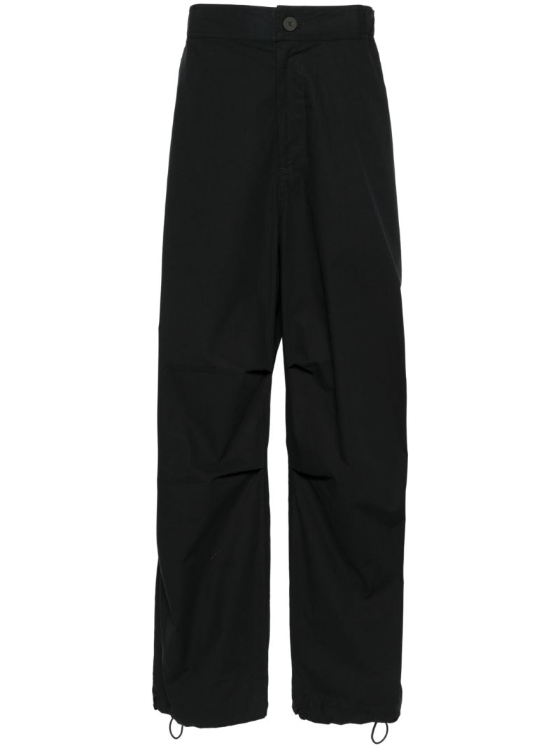 Cotton Wide-leg Trousers