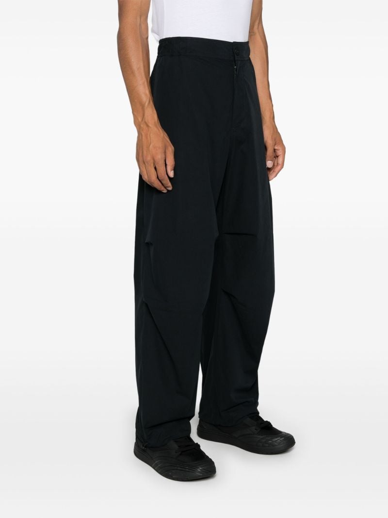 Cotton Wide-leg Trousers