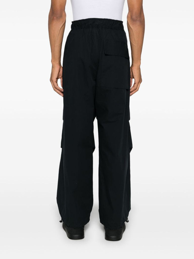 Cotton Wide-leg Trousers